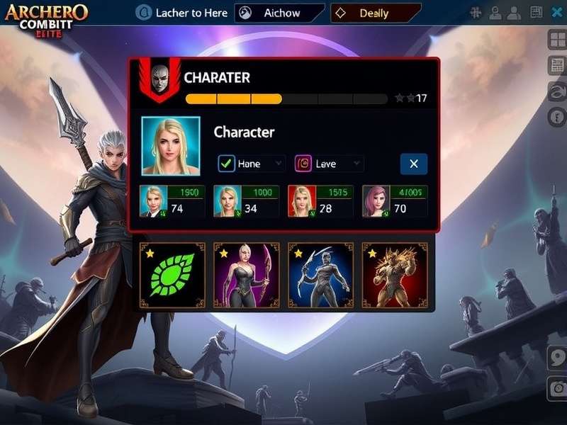 Archero Combat Elite Hero Abilities Showcase